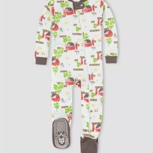 10 (bundle)Cozy Kids One Piece with Farm Print Organic Cotton